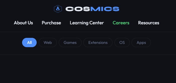 COSMICS - The Developer Universe